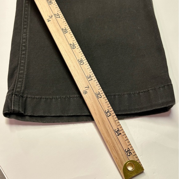 Carhartt Men’s 32x34 RELAXED FlexSTRAIGHT CANVAS WORK PANTS - Picture 5 of 11